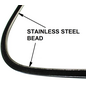 Vintique, Inc. 1938 Ford Dlx 2D 39-40 Tudor Rear 1/4 Window Channel Kt - SS - 81A-56786-SS