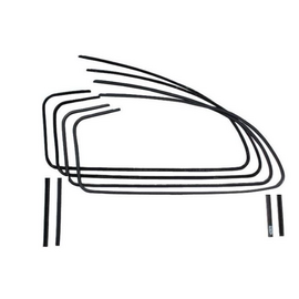 Vintique, Inc. 1946-48 Ford 2-Door Sedan Rear 1/4 Window Channel Kit - 51A-56786