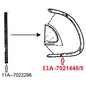 Vintique, Inc. 1941 - 48 Ford Vent Window Seal - 11A-7021448-PR
