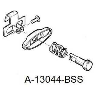 Vintique, Inc. 1930-32 & 35-36 Ford Car & Pickup Headlamp Rim Repair Kit - A-13044-BSS