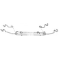 Vintique, Inc. 1928-36 Ford Car & Pickup Stainless Steel Hood Prop Kit - A-16613-SS