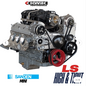 Kwik Performance Compact AC Bracket for Truck/LS3 Camaro Balancer - SD7B10 Compressor- K10780