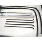 Vintique, Inc. 1953-56 Ford Pickup Truck Deluxe Door Window Channel Kit - BAAA-45983-PUD