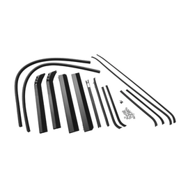 Vintique, Inc. 1935-37 Ford PU Door Window Channel Kit - 50-45983-PUB