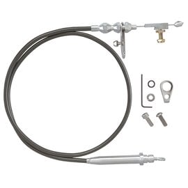 Lokar GM TH350 Kickdown Cable - Aluminum Fittings