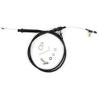 Lokar GM TH350 Kickdown Cable - Black Fittings