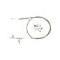 Lokar GM TH350 Kickdown Cable - Aluminum Fittings