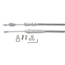 Lokar GM TH350  Tuned-Port Kickdown Cable - Aluminum Fittings