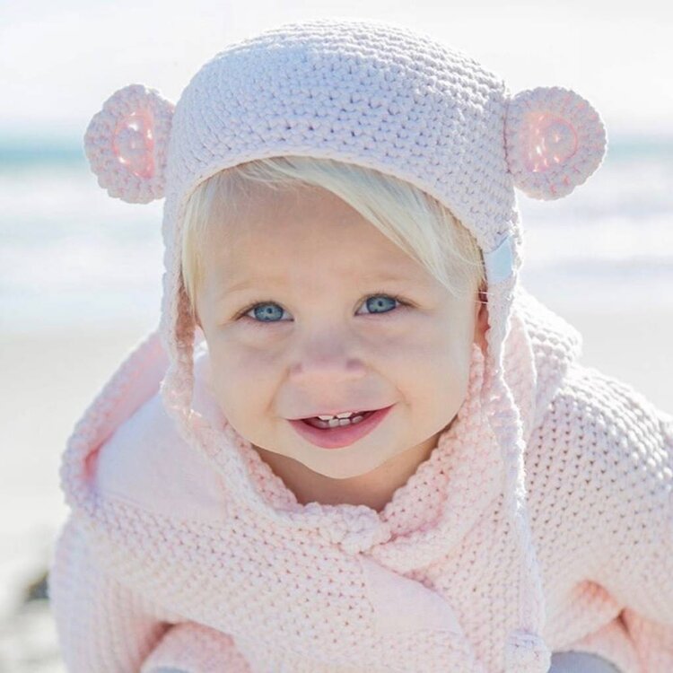 Crochet Bear Toque 3-6