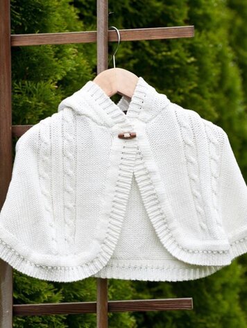 Crochet Knit Cape