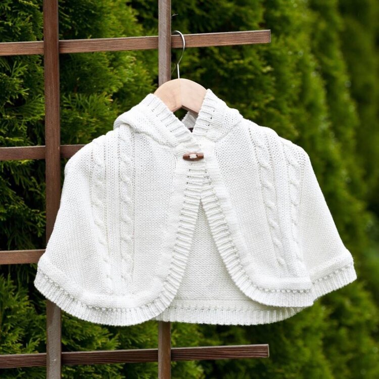 Crochet Knit Cape