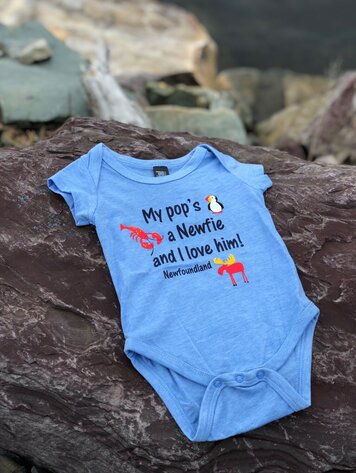 Onesie - My Pop's A Newfie