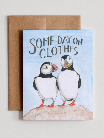 Some Day On Clothes Card