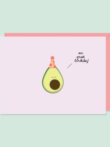 Avo Great Birthday Card