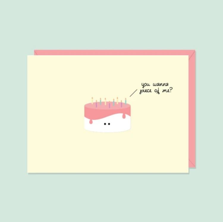 You Wanna Piece Of Me? Card