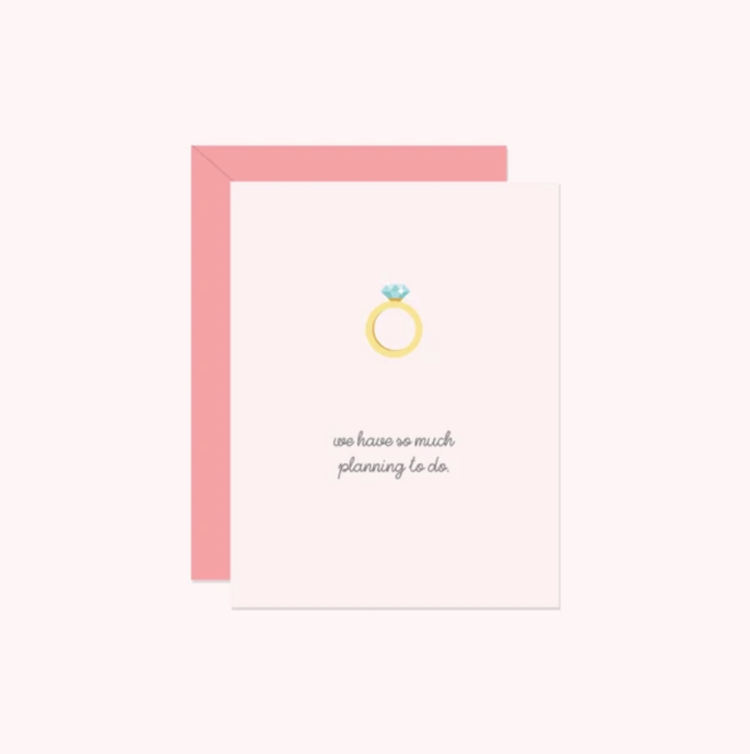 We Have So Much Planning To Do Card