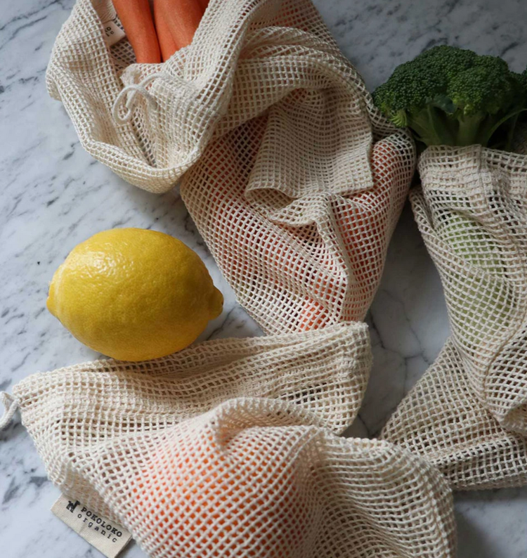 14x18"  Organic Mesh Eco Bag