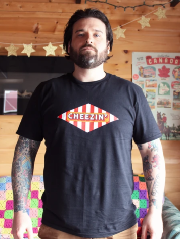 Cheezin' Logo Tee