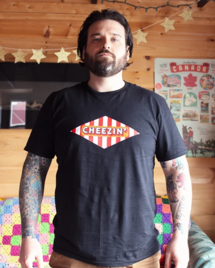 Cheezin' Logo Tee