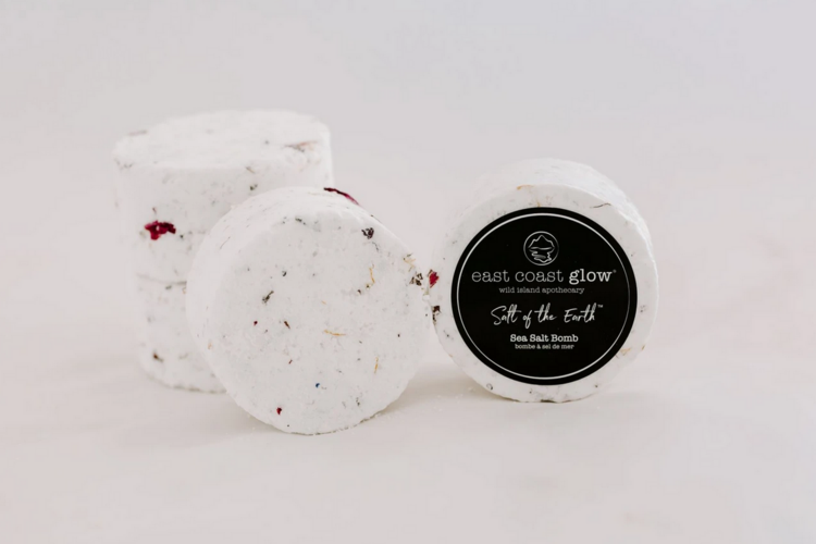 Wildflower + Lavender “Salt of the Earth” Sea Salt Bomb
