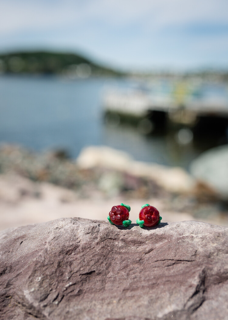 Partridge Berry Studs