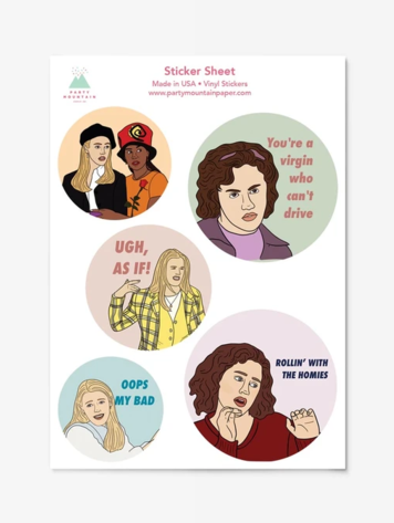Clueless Sticker Pack