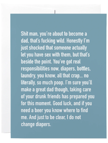 Classy Mom/Dad Greeting Card