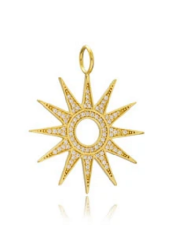 Goddess Sun Charm