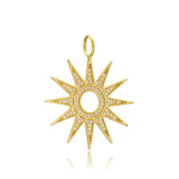 Goddess Sun Charm
