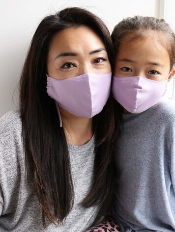 Mommy + Me Soft Cotton Mask 2 Pack