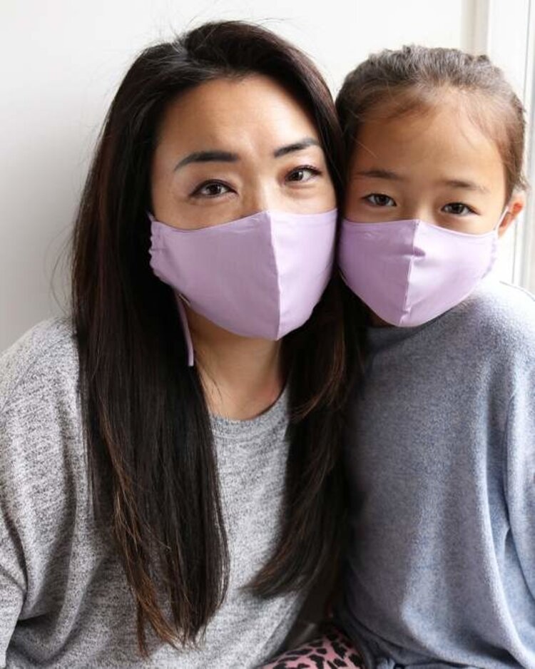 Mommy + Me Soft Cotton Mask 2 Pack