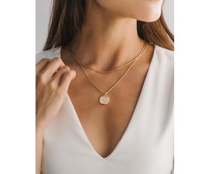 Aura Double Necklace - Adora Boutique