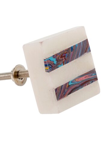Striped Marble Mix Knob