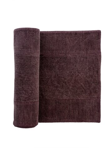 Plum Corduroy Runner