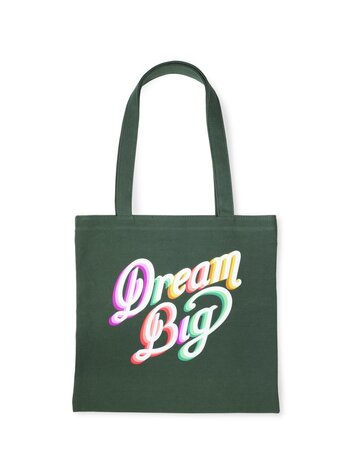 Dream Big Canvas Tote