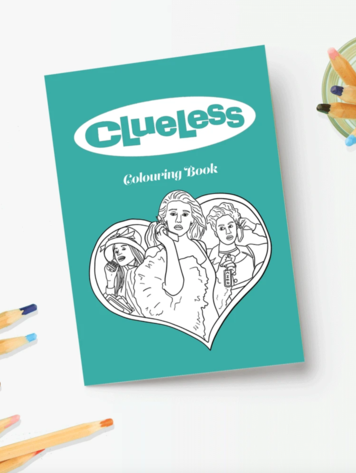 Clueless Colouring Book