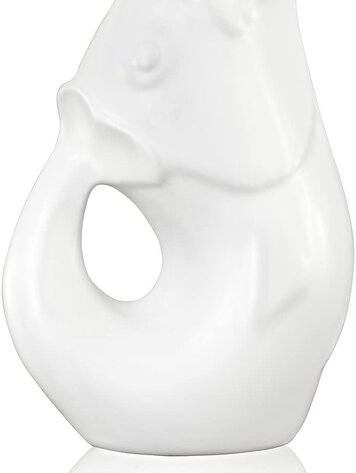 Mini Gurglepot 3oz Matte White