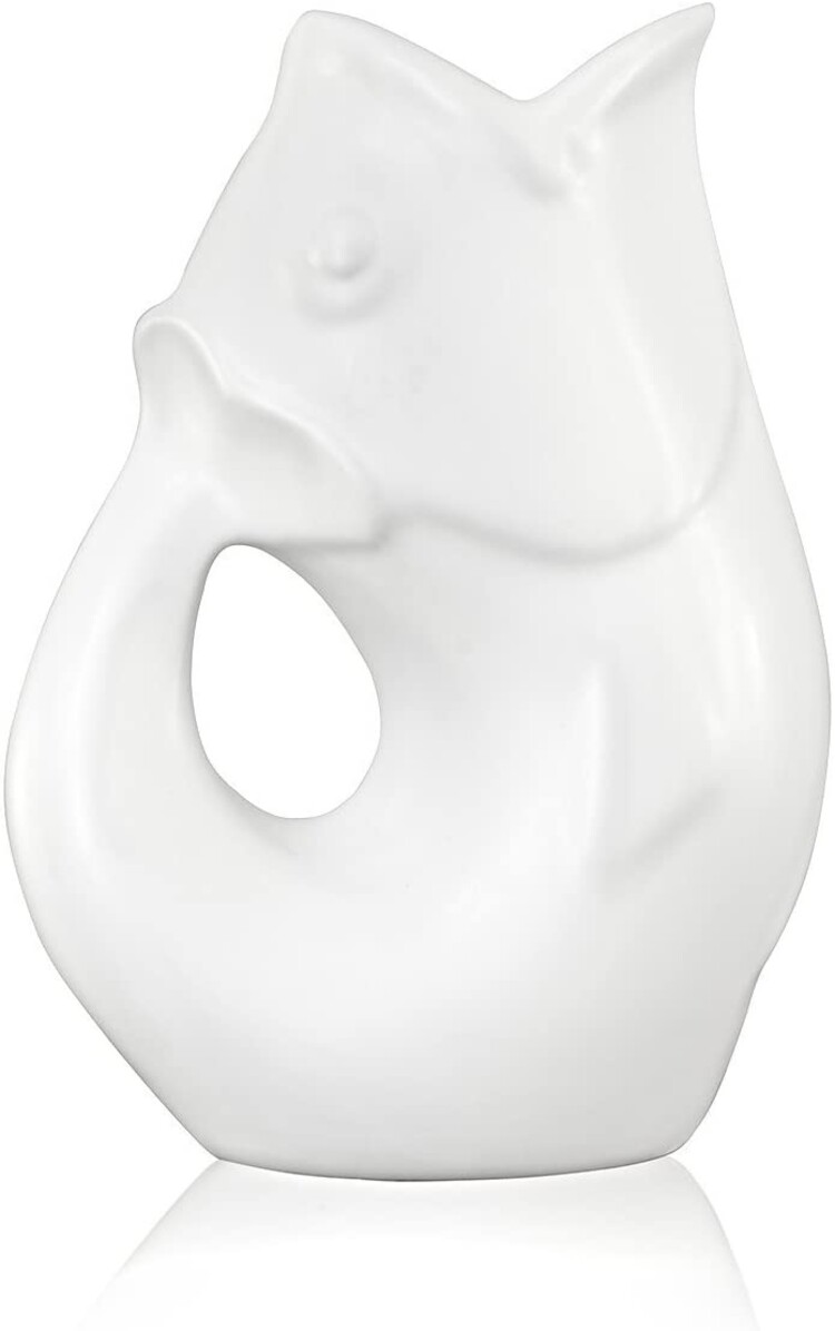Mini Gurglepot 3oz Matte White