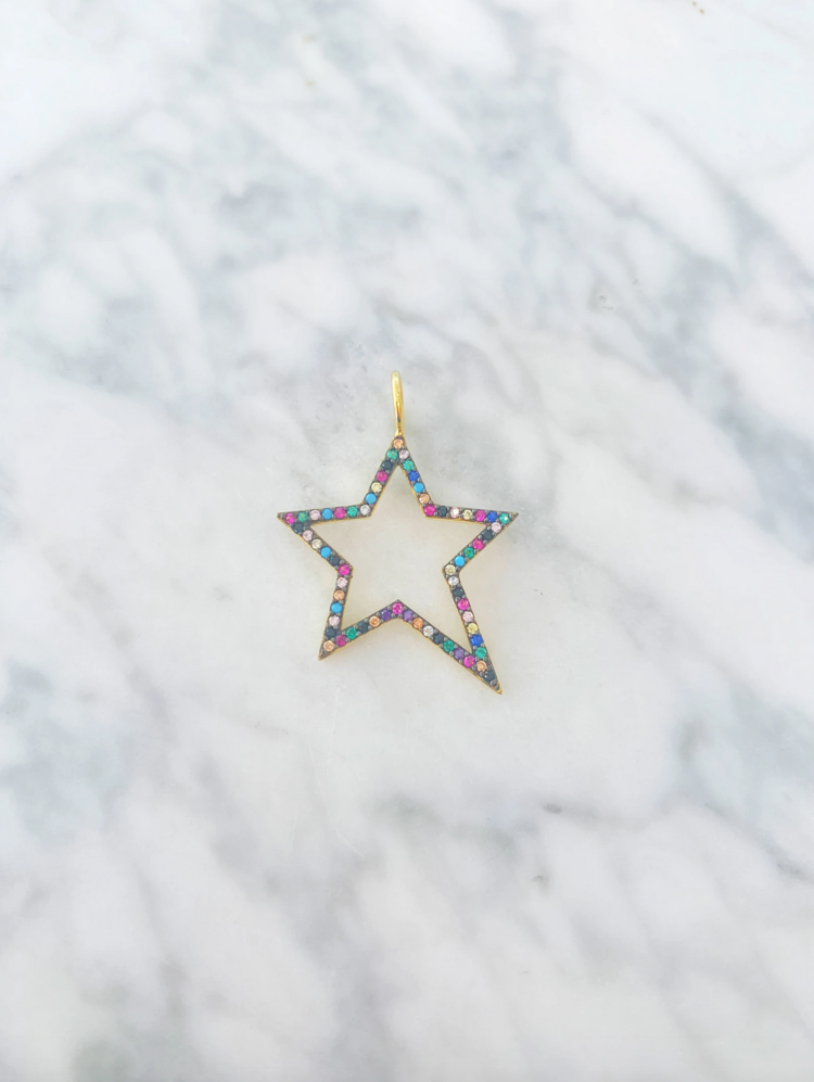 Moody Star Charm