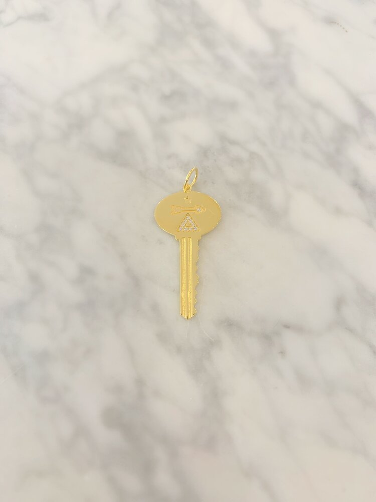 Divine Guidance Key Charm