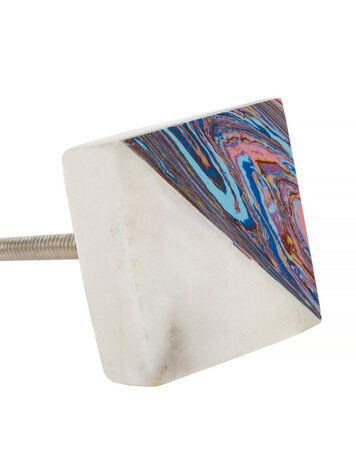 Diagonal Marble Mix Knob