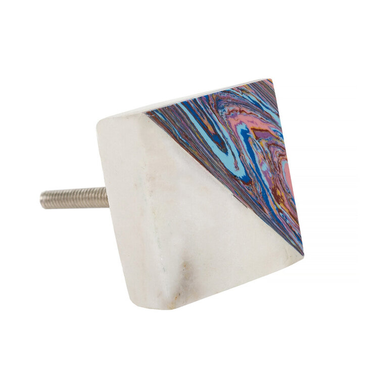 Diagonal Marble Mix Knob