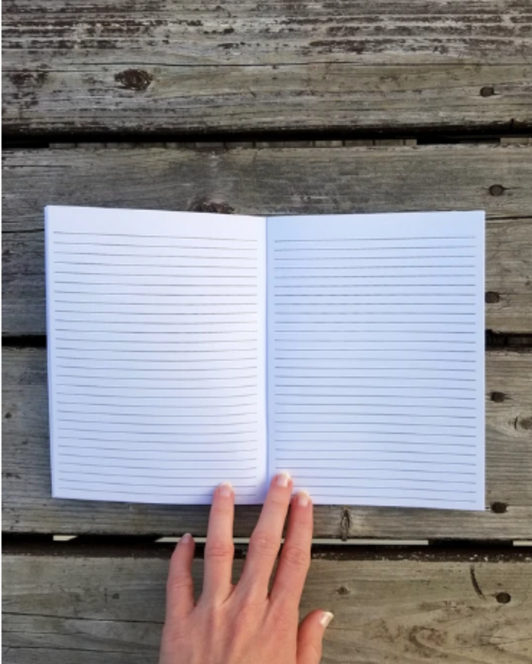 Candy Hearts Notebook