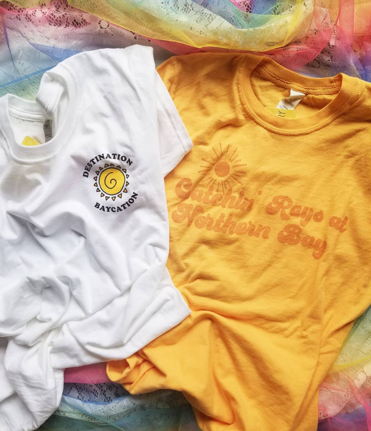 Destination Baycation Unisex Tee