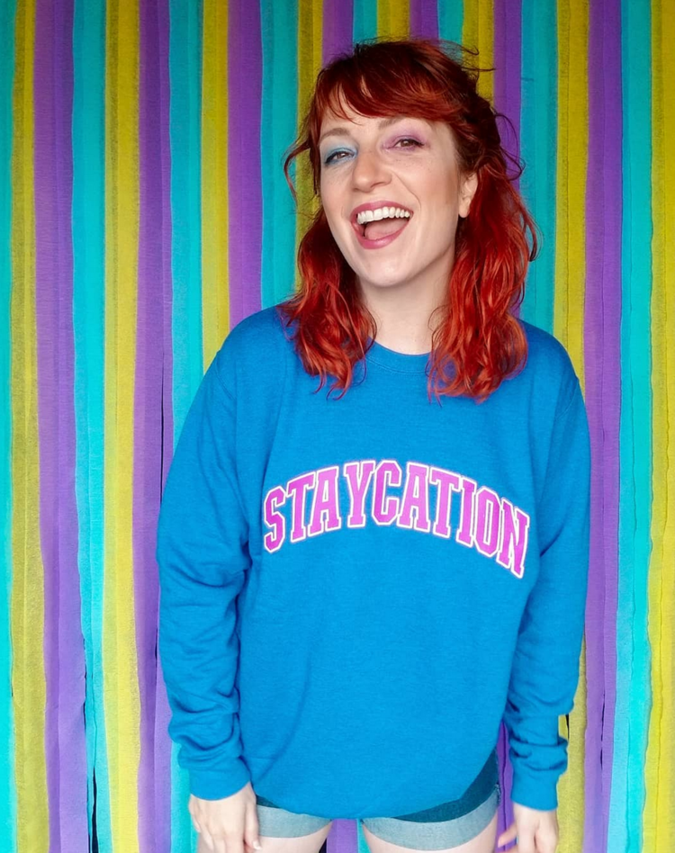 Staycation Unisex Crewneck