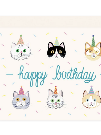 Birthday Cats Card
