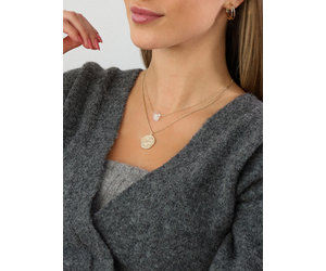 Leo Crystal Necklace - Adora Boutique