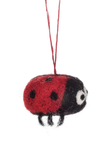 Mini Ladybug Ornament