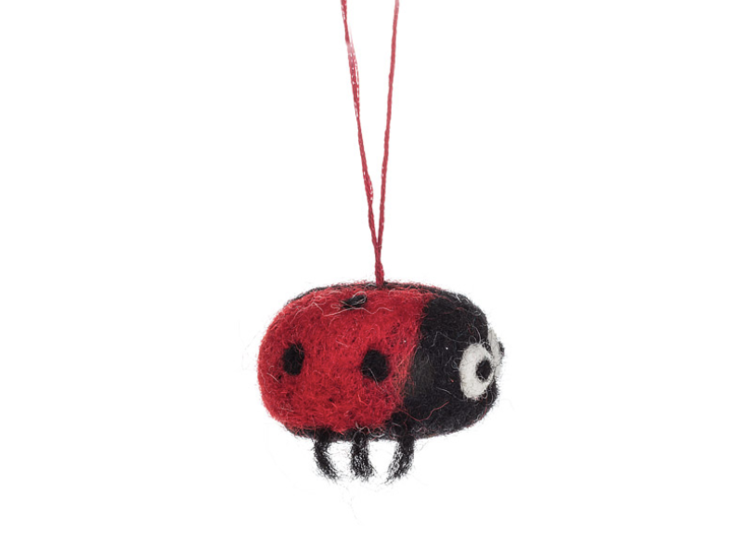 Mini Ladybug Ornament