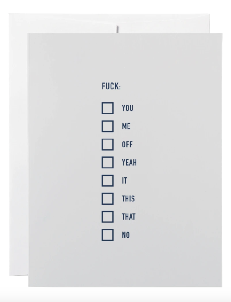 Classy Greeting Card